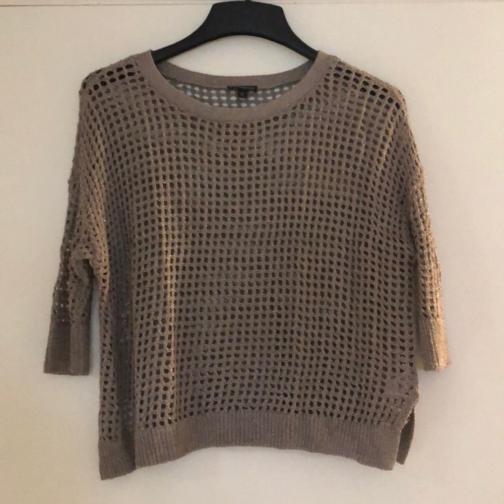 Sparkly knit sweater